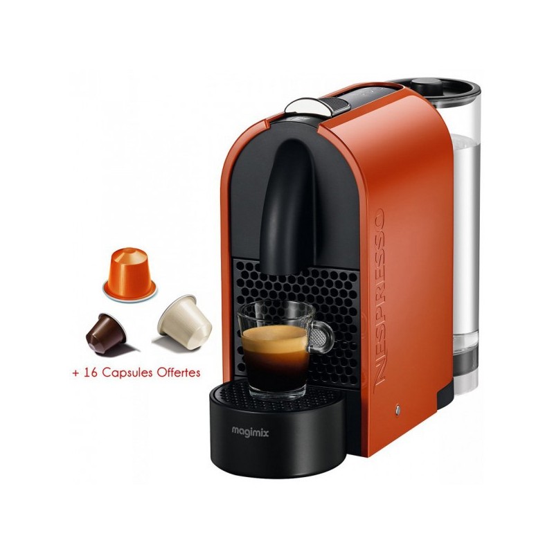 MAGIMIX Machine à café à Capsule U / ORANGE au meilleur prix en Tunisie
