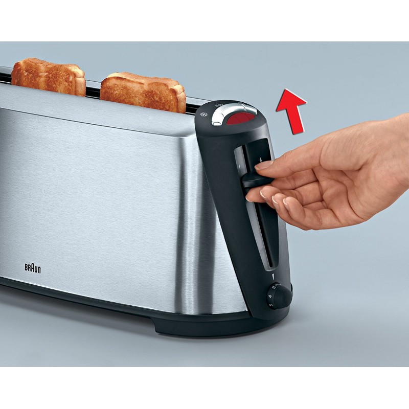 BRAUN Grille-pain HT600 1000W 1