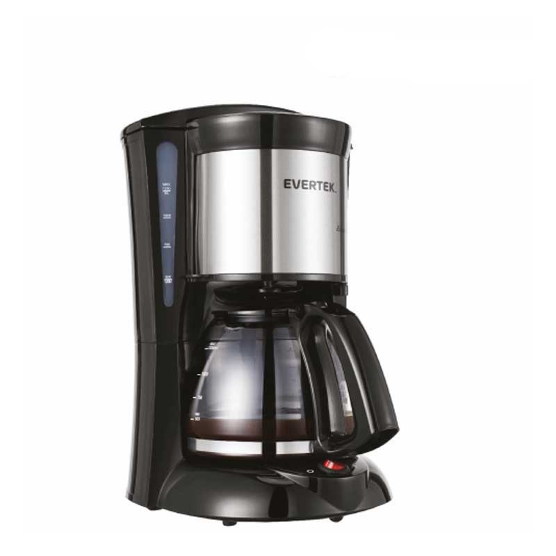 EVERTEK cafetière roméo caffè KCA10001NX 1000w 12 tasses - noir