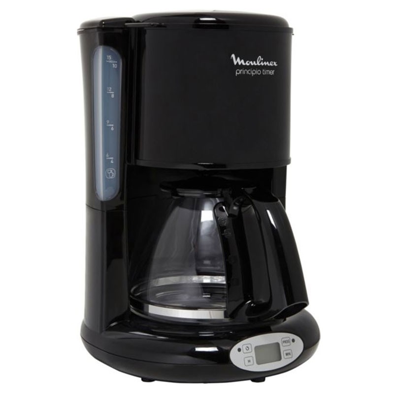 Moulinex CAFETIèRE PRINCIPIO FG262810 1000W 15 TASSES NOIR