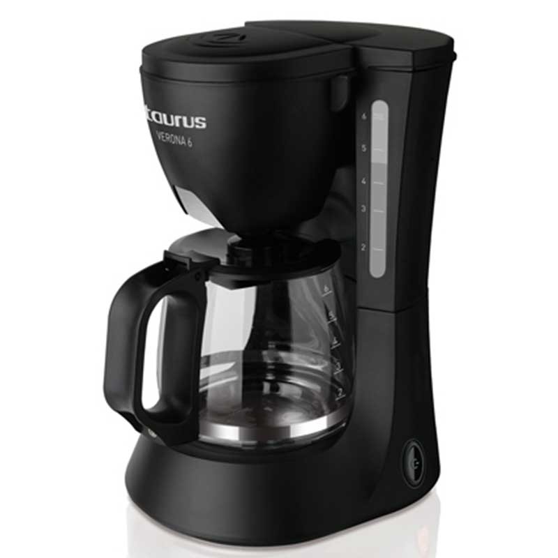 Taurus CAFETIèRE VERONA 920614000 600W 6 TASSES NOIR