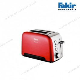 FAKIR Grill pain RUBRA 2 fentes 980W 1