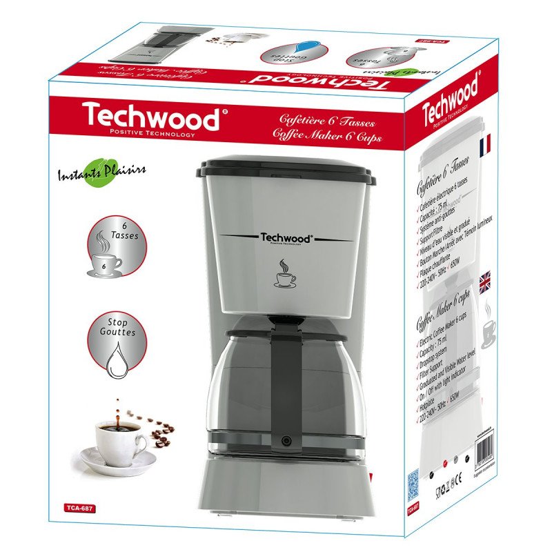 Techwood CAFETIèRE ELECTRIQUE TAC-687 2