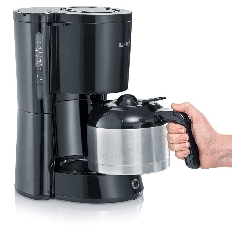 Severin CAFETIèRE EN ACIER INOXYDABLE KA4835 1000W 2