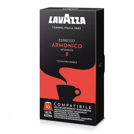 LAVAZZA PAQUET DE 10 CAPSULES NESPRESSO AROME ARMONICO 1