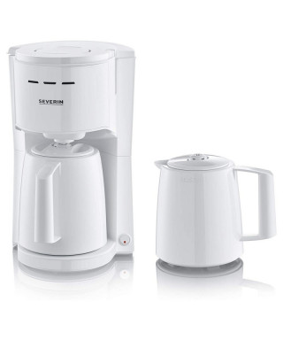 Severin CAFETIèRE ISOTHERME 1000 WATT BLANC (KA9256)