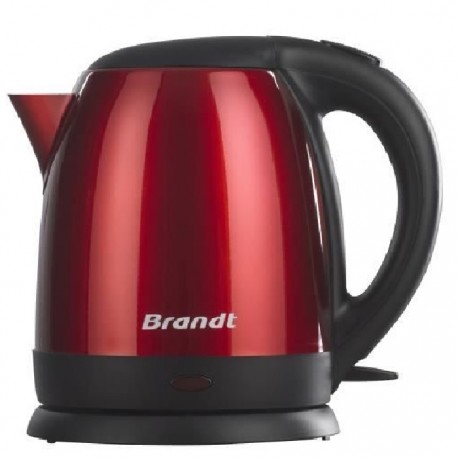 Brandt BOUILLOIRE éLECTRIQUE 2200 WATT - 1.2L - ROUGE BO1215R