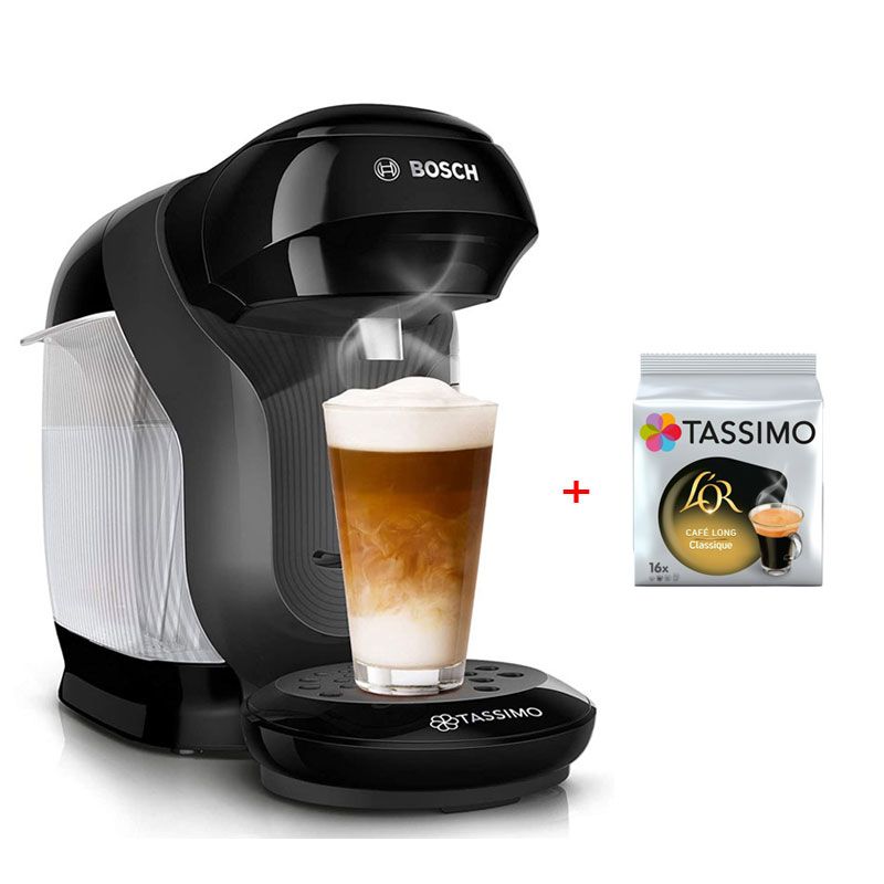 BOSCH MACHINE à CAFé TASSIMO STYLE + 16 CAPSULE CLASSIQUE - NOIR 2