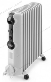 DELONGHI Radiateur à bain d'huile 9 éléments, 2000w TRRS0915