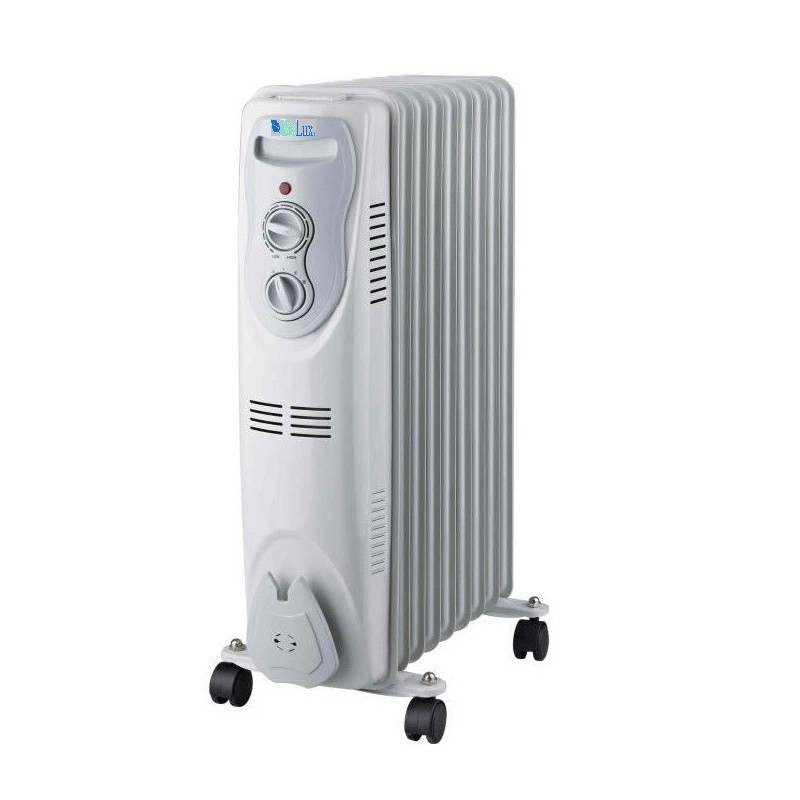 BIOLUX RADIATEUR BAIN D'HUILE RB2002 9 éléments 2000W 1