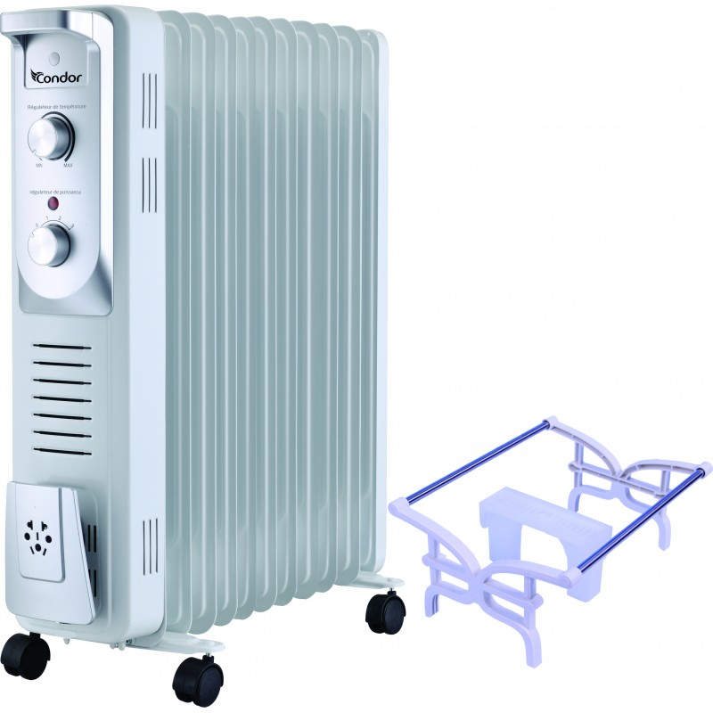 CONDOR - RADIATEUR BAIN D'HUILE 11 ÉLéMENTS / 2270W prix tunisie