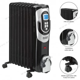 AEG Radiateur électrique 9 éléments Ecran LCD RA5588NE 2000W 1