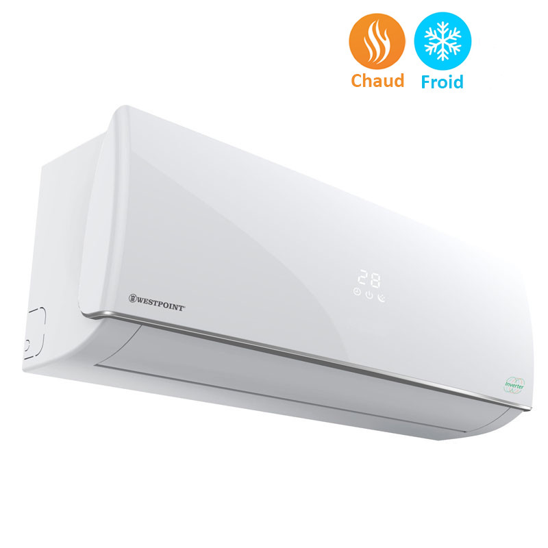 Westpoint CLIMATISEUR INVERTEUR 12000 BTU CHAUD FROID WIFI BLANC 1