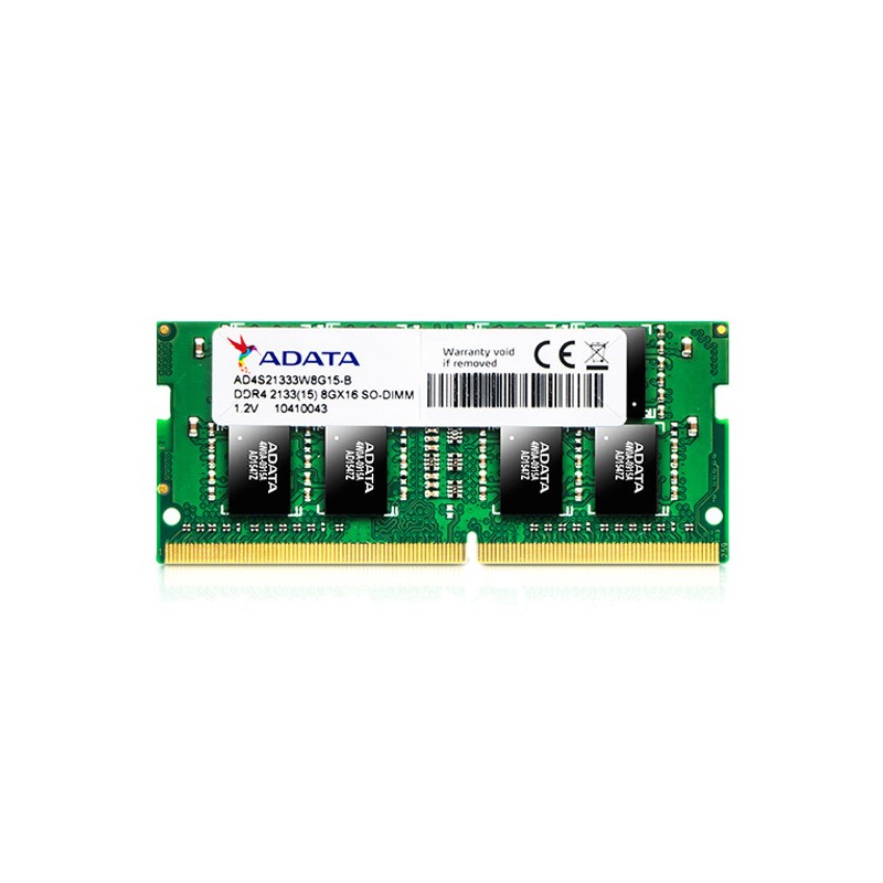 ADATA Barette Mémoire 4Go DDR4 2133Mhz pour PC Portable - AD4S2133W4G15-R 2