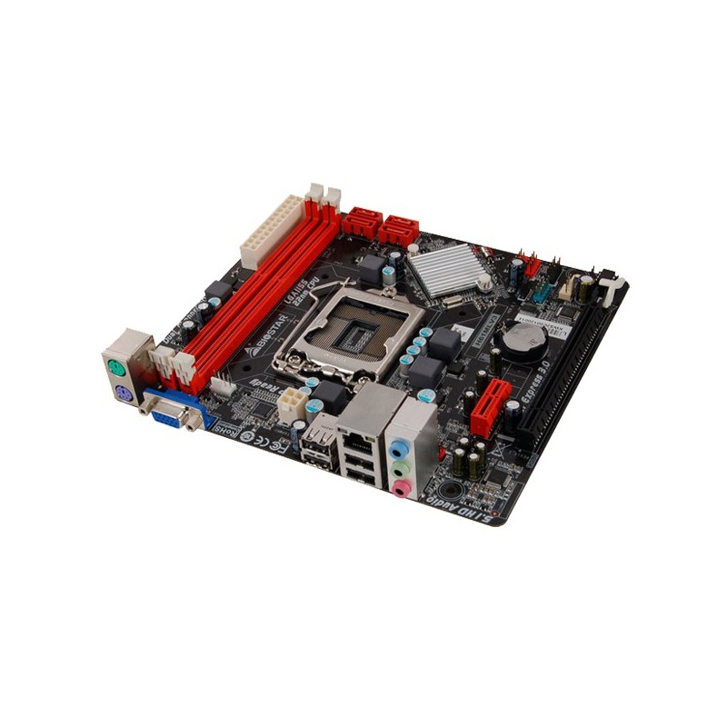 BIOSTAR Carte mère H61M - LGA 1155 H61MGV3 1