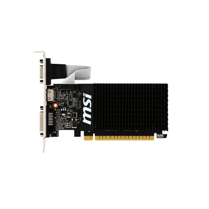 MSI Carte Graphique NVIDIA  GeForce GT 710 2Go 3