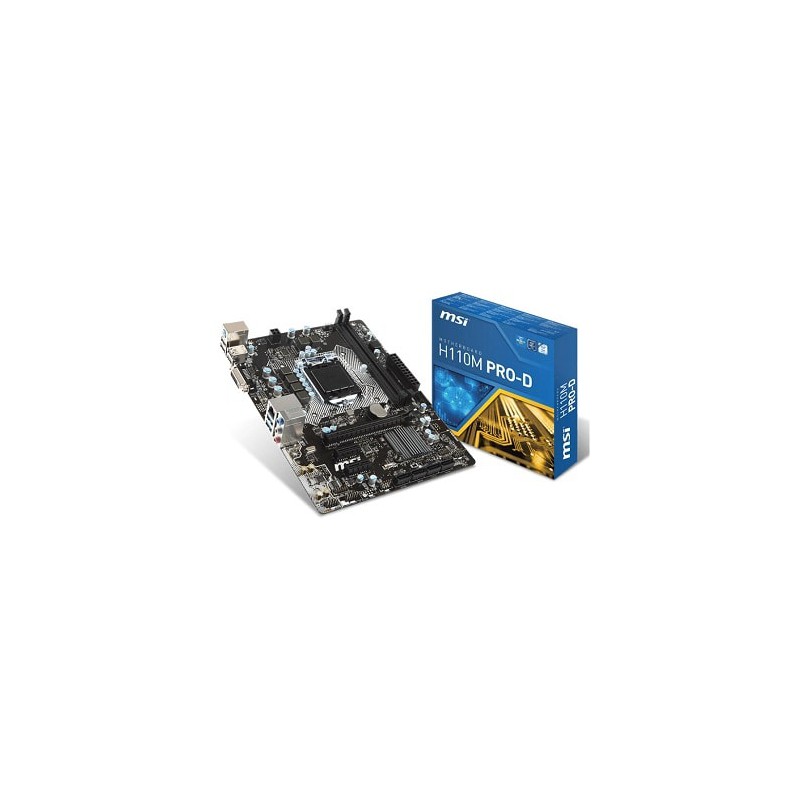 MSI Carte mère H110M PRO-D / socket Intel 1151 1