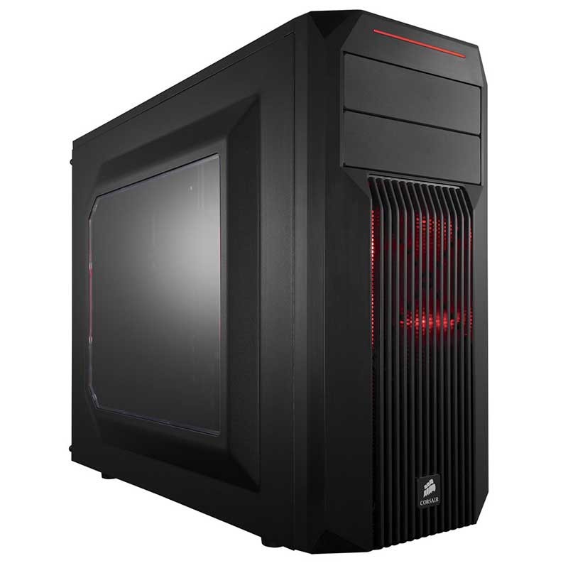 CORSAIR BOîTIER PC GAMER CARBIDE SPEC-02 RED au meilleur prix en Tunisie  sur