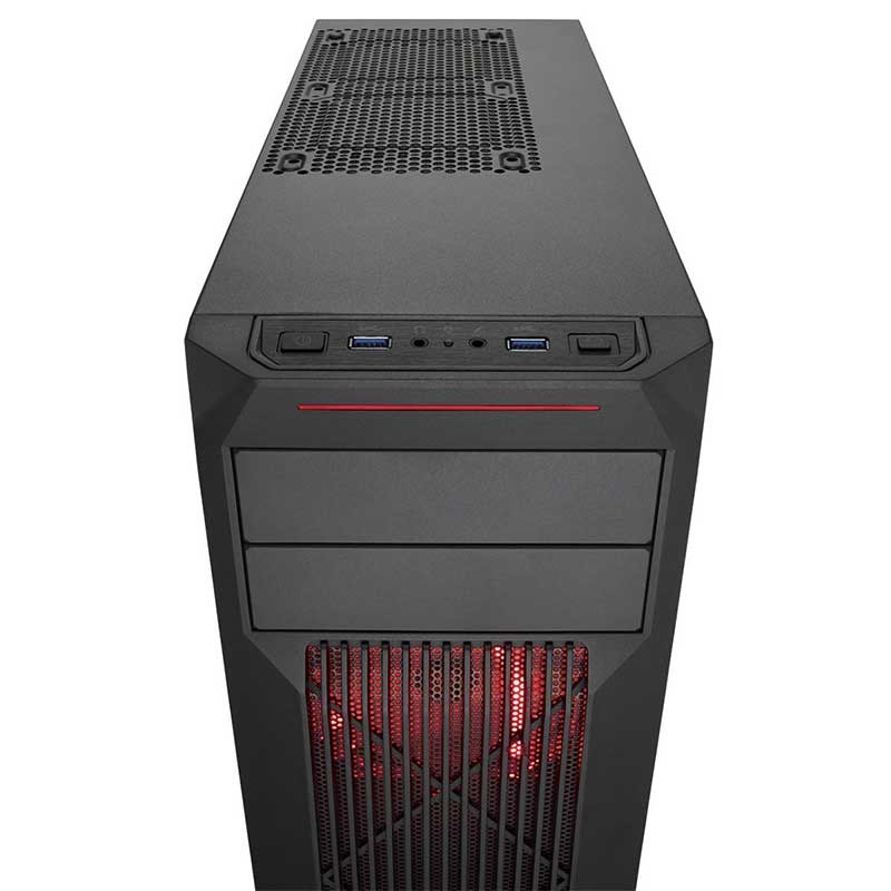 CORSAIR BOîTIER PC GAMER CARBIDE SPEC-02 RED 2