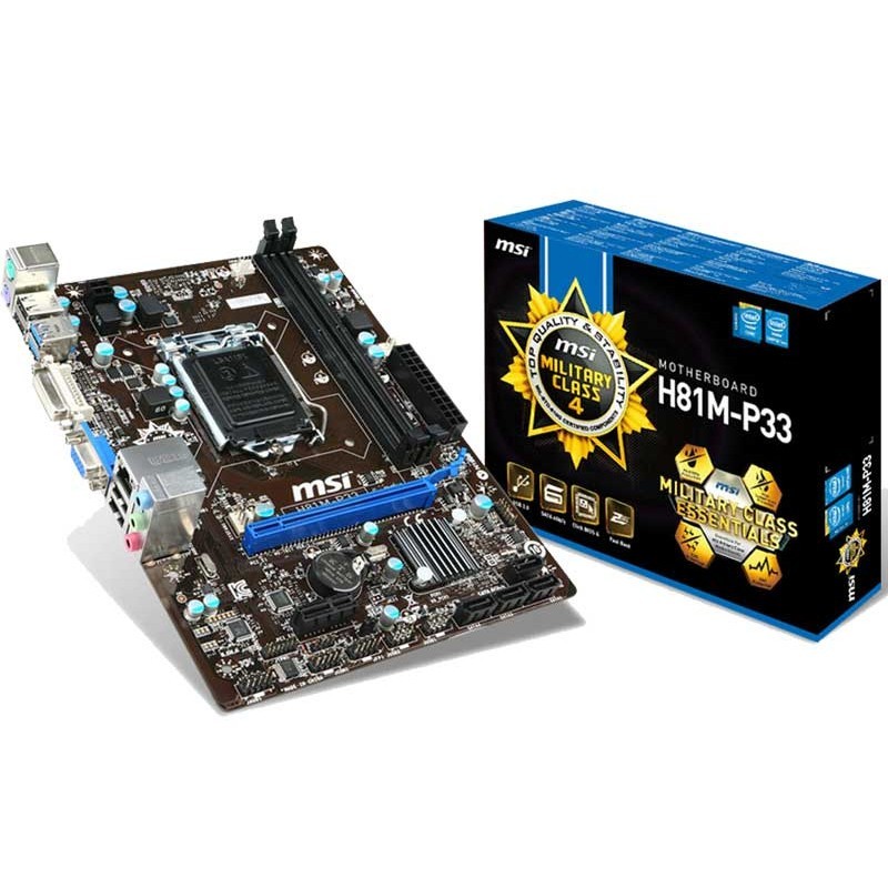 MSI CARTE MèRE H81M-P33 1