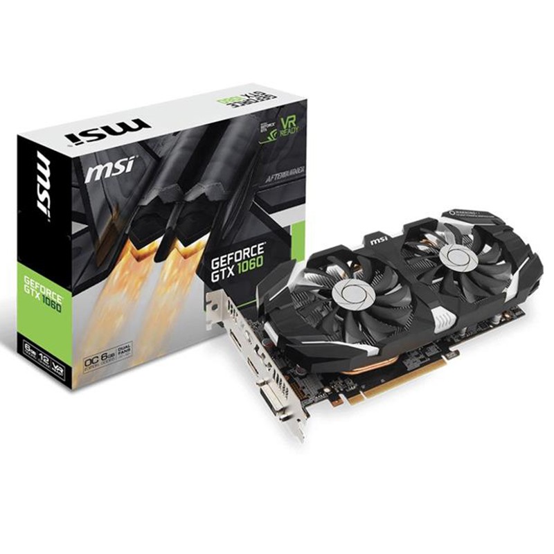 MSI CARTE GRAPHIQUE GEFORCE GTX 1060 6GO OCV1 GDDR5 1