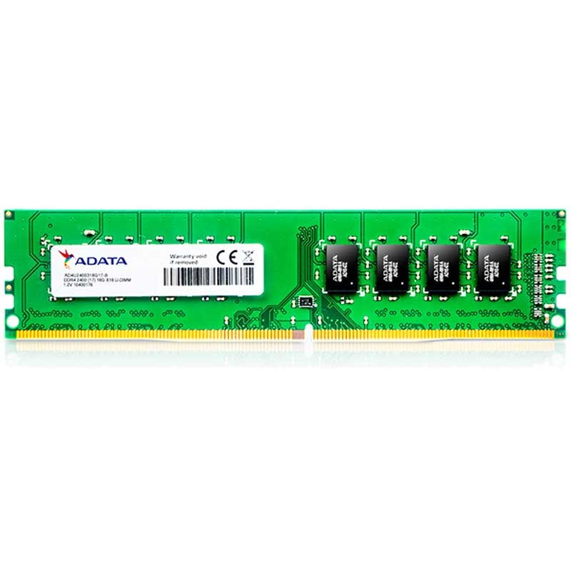 ADATA BARRETTE MéMOIRE 4GO DDR4 POUR PC DE BUREAU AD4U2400J4G17-R