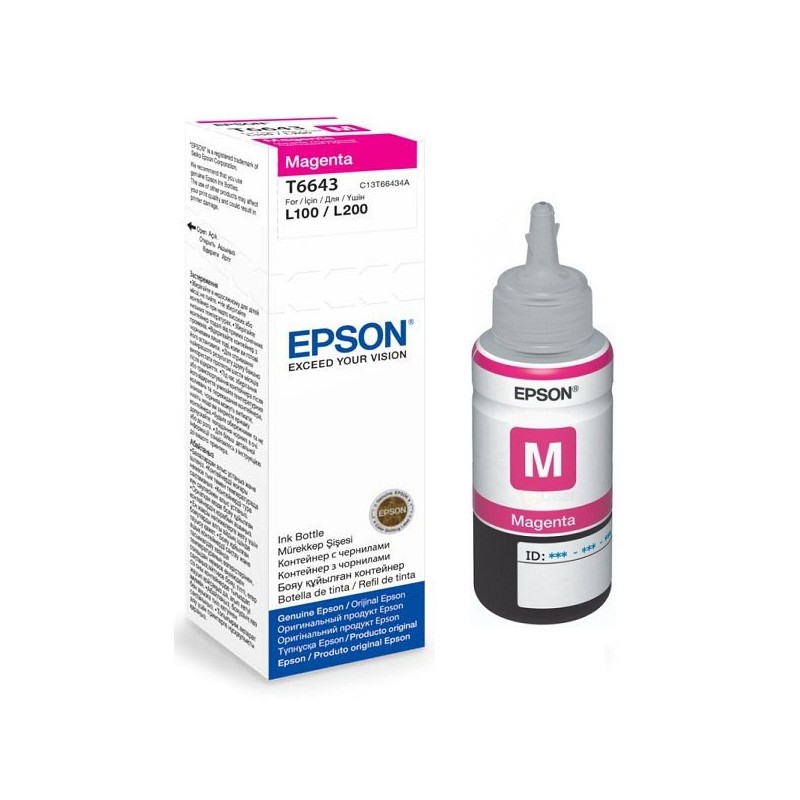 EPSON T6643 Magenta C13T66434A 1