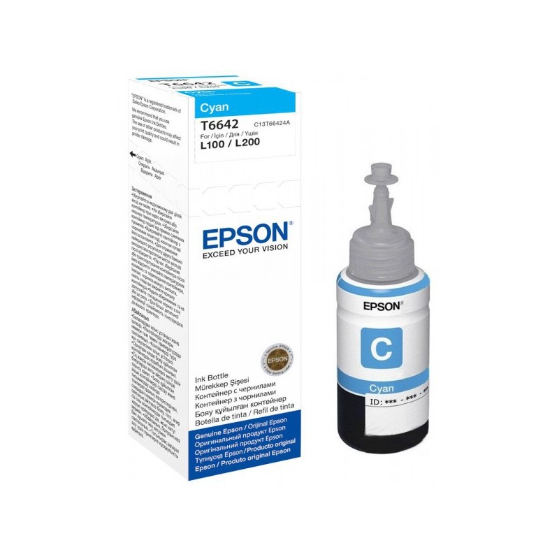 EPSON T6642 Cyan C13T66424A 1