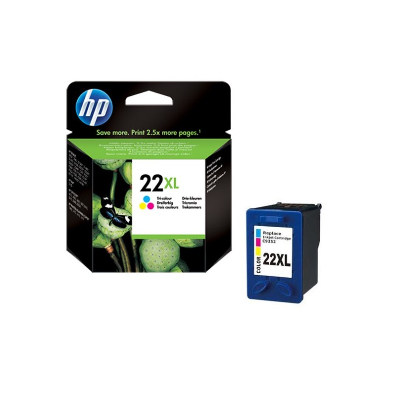 HP 22 XL Couleur - C9352CE