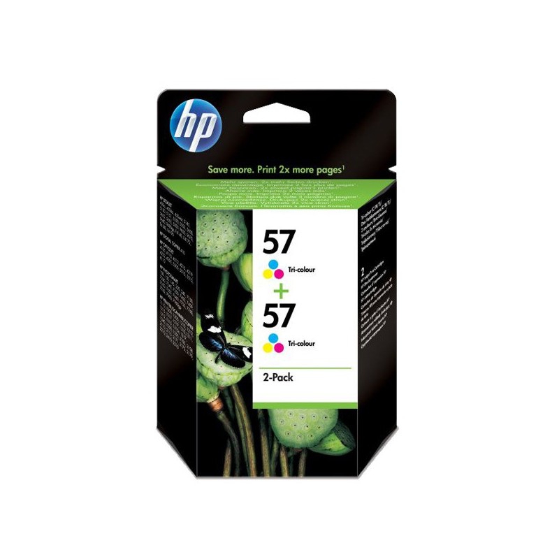 HP PACK 2 x Officejet HP 57 Couleur - C9503AE 2