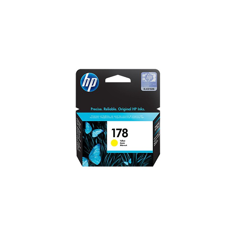 HP Cartouche d'encre authentique 178 / Jaune