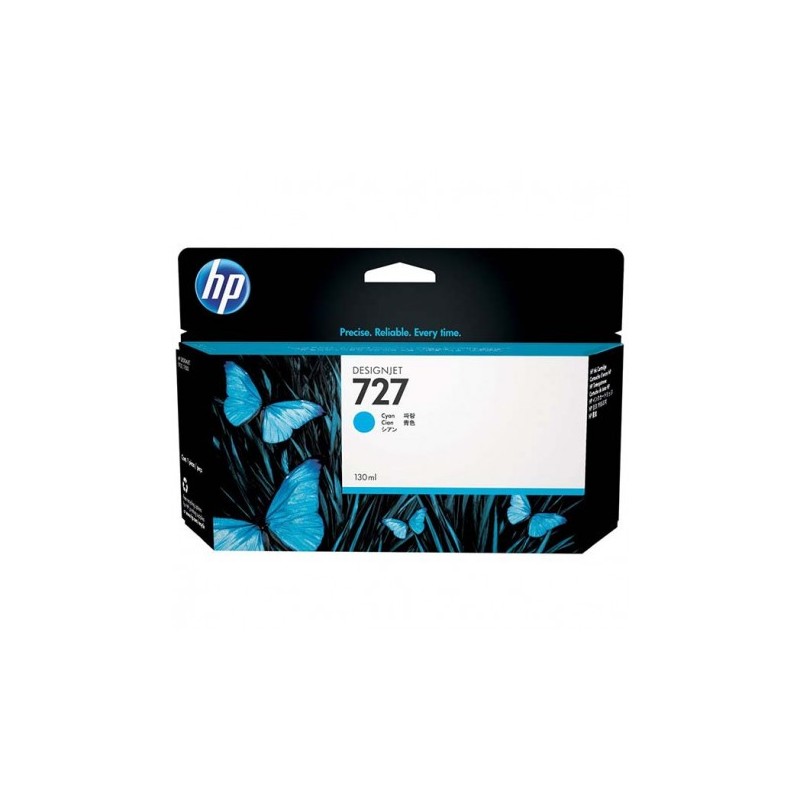 HP Cartouche d'encre DesignJet 727 Original 130 ml Cyan