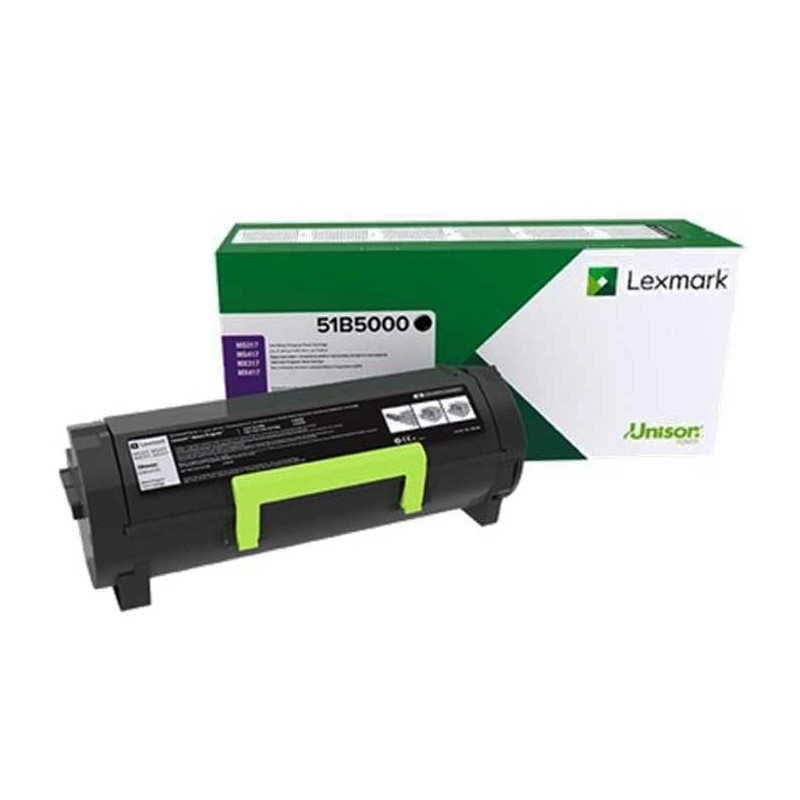 LEXMARK Toner Laser MX317 Noir - 2500Pages (51B5000) 1