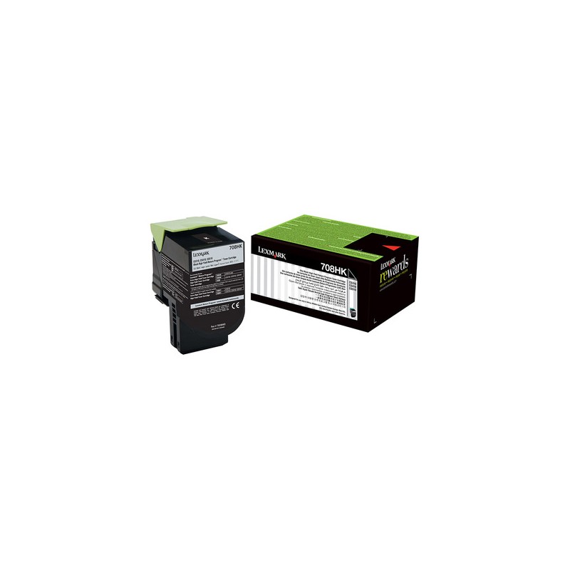 LEXMARK Toner 70C8HK0 - Noir