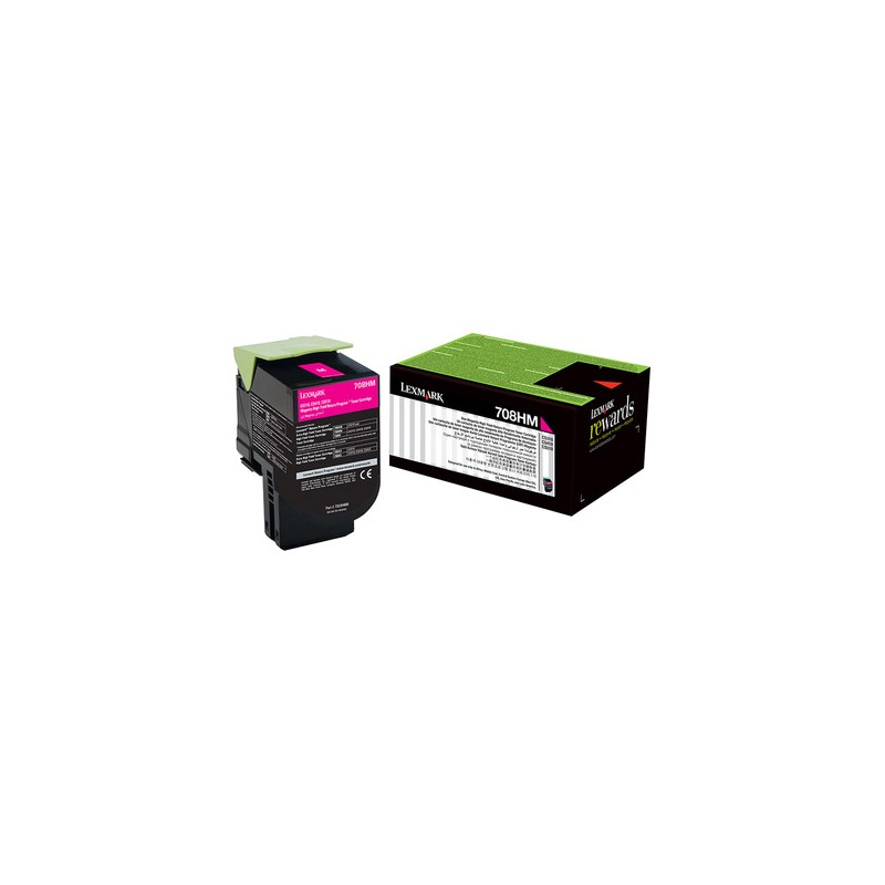 LEXMARK Toner 70C8HM0 - Magenta 1