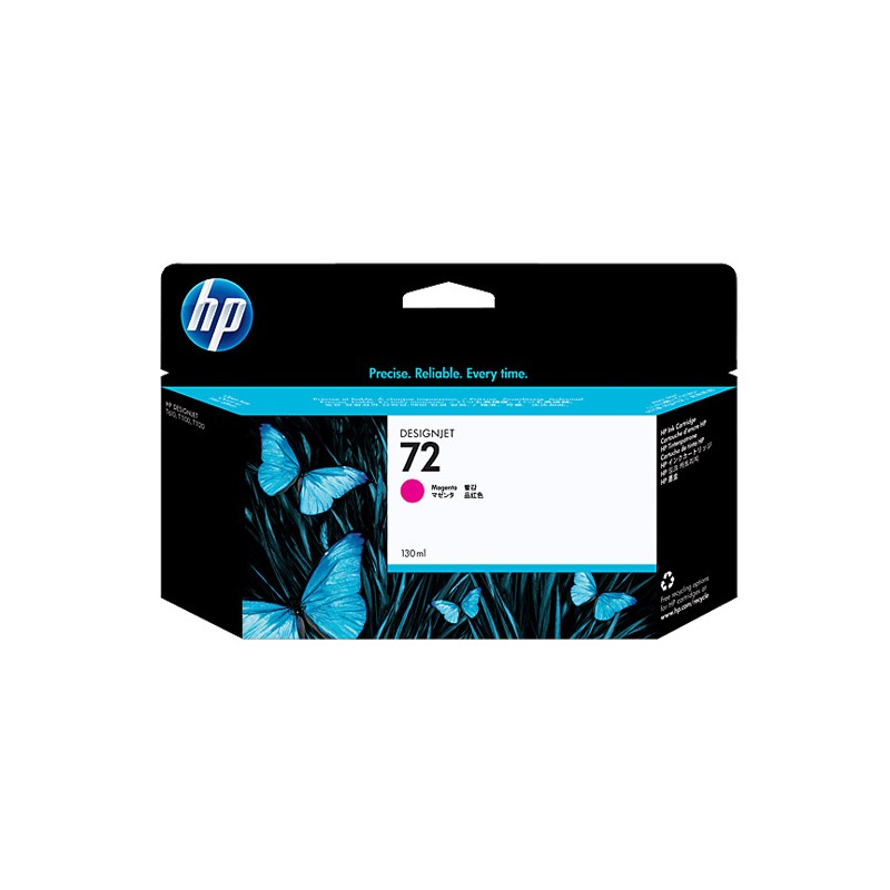 HP Cartouche d'encre DesignJet 72 130 ml Magenta