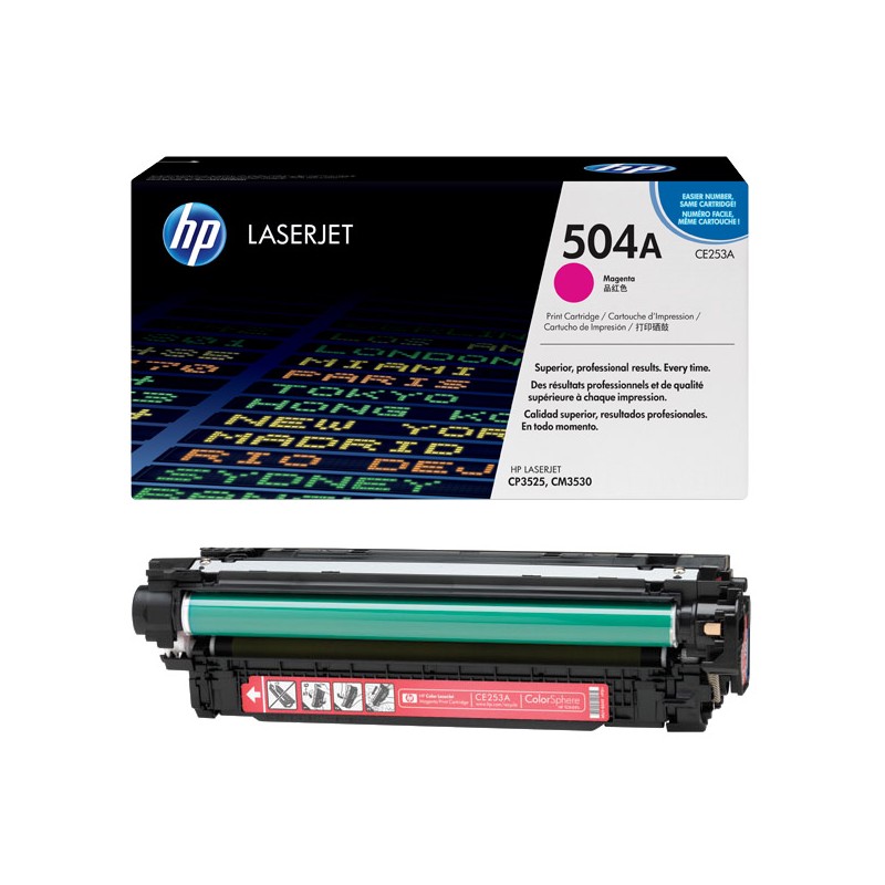 HP Toner LaserJet 504A Magenta 2