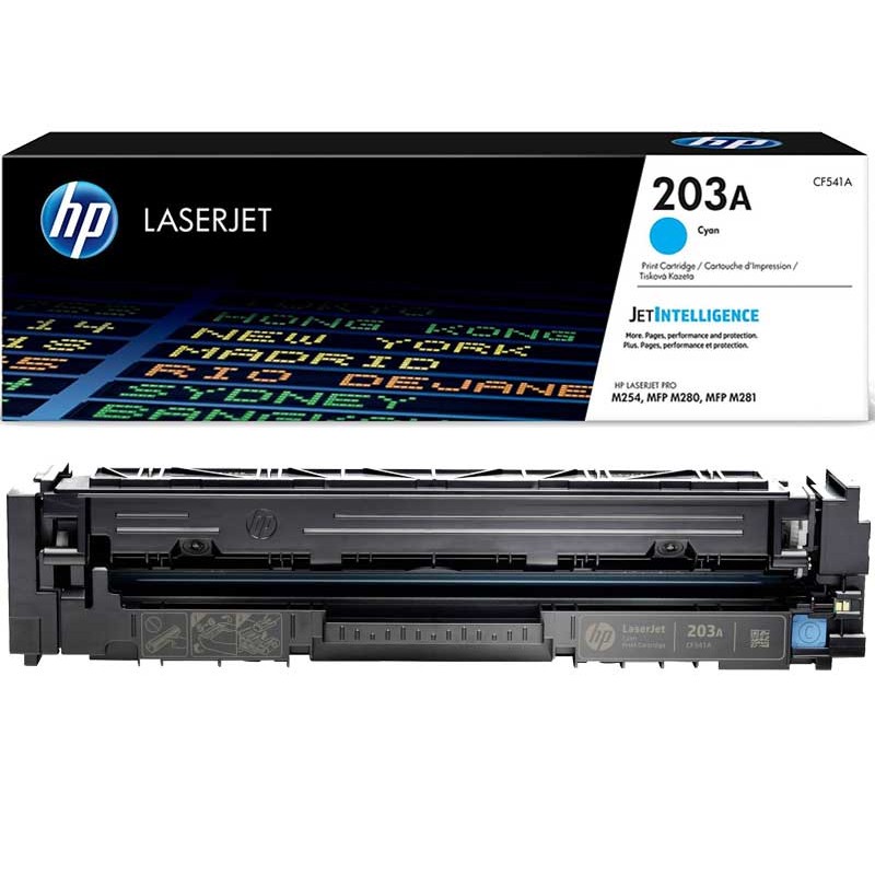 HP Toner laserjet 203a cyan - 1300 pages 1