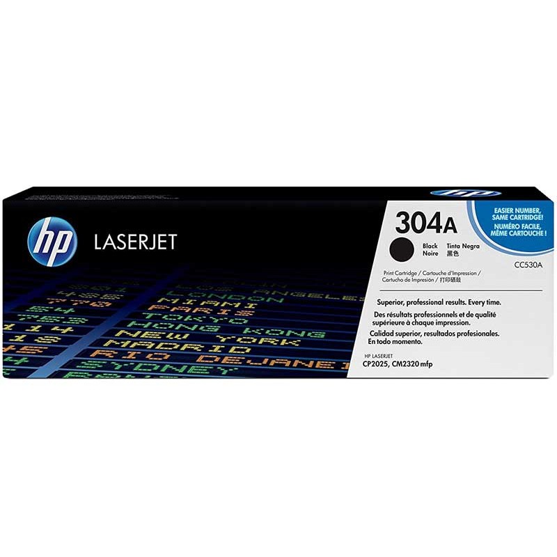 HP Toner laserjet 304a noir - 3500 pages