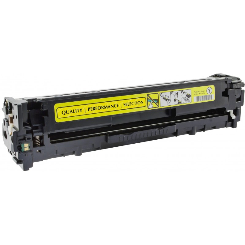 HP Toner adaptable laserjet 128a jaune 1