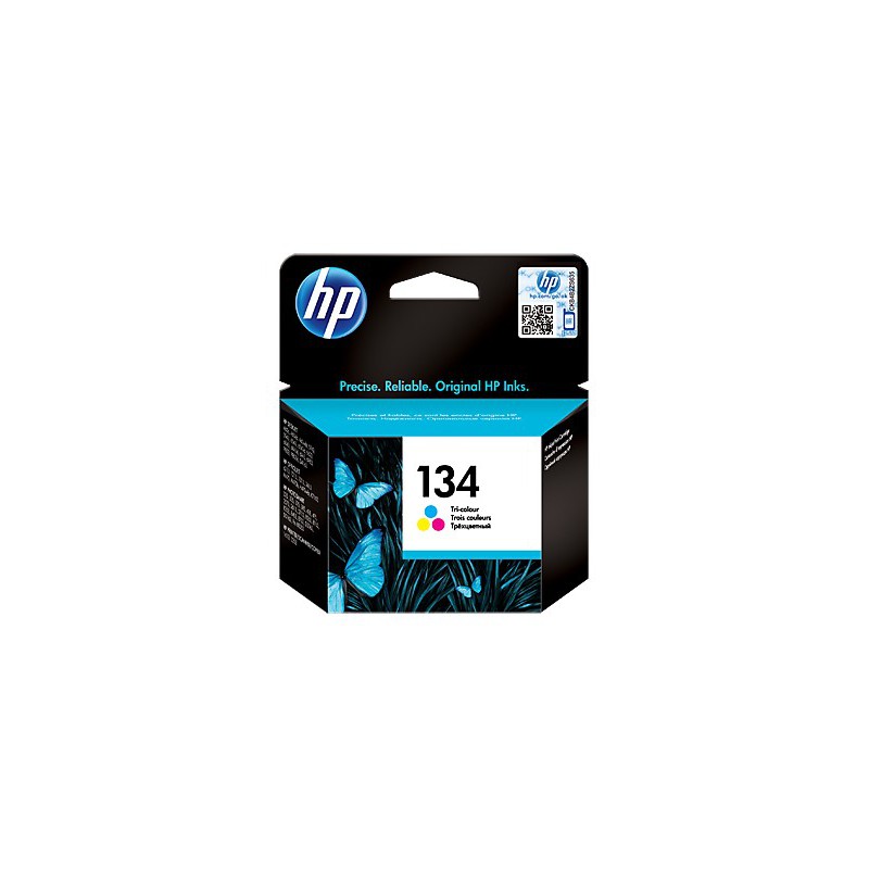 HP Cartouche d'encre trois couleurs authentique 134