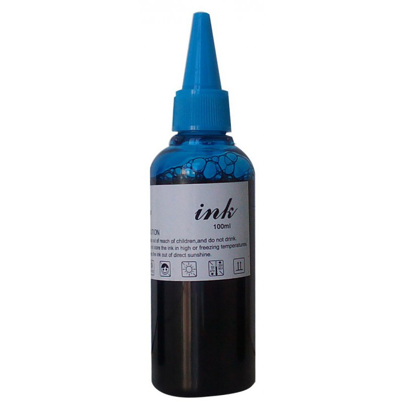 encre Universelle BOUTEILLE D'ENCRE CYAN 100ML 1