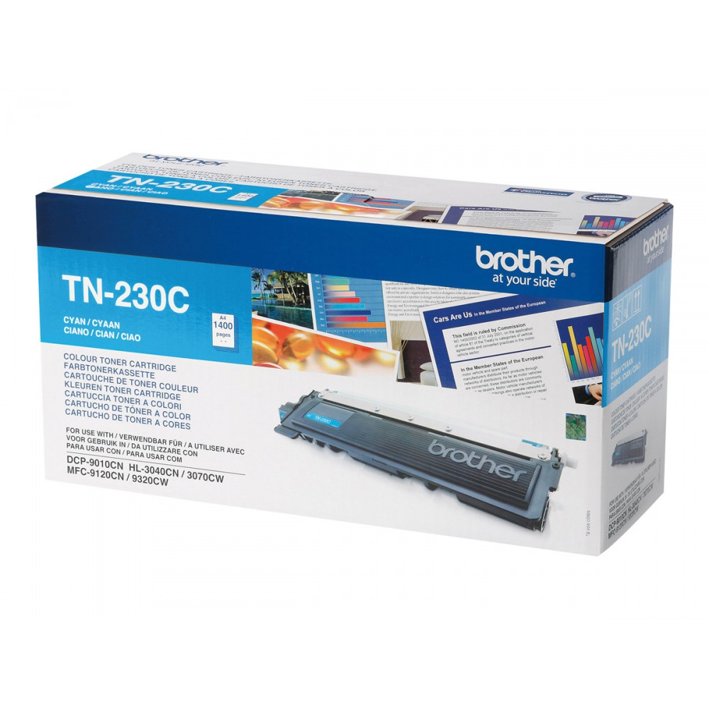 BROTHER TONER CYAN TN230C 1400P 1