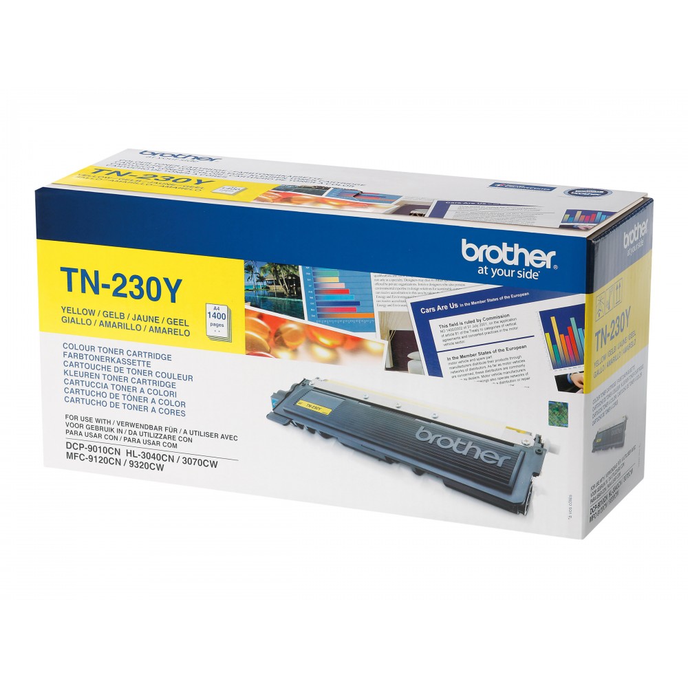 BROTHER TONER ADAPTABLE YELLOW TN230Y