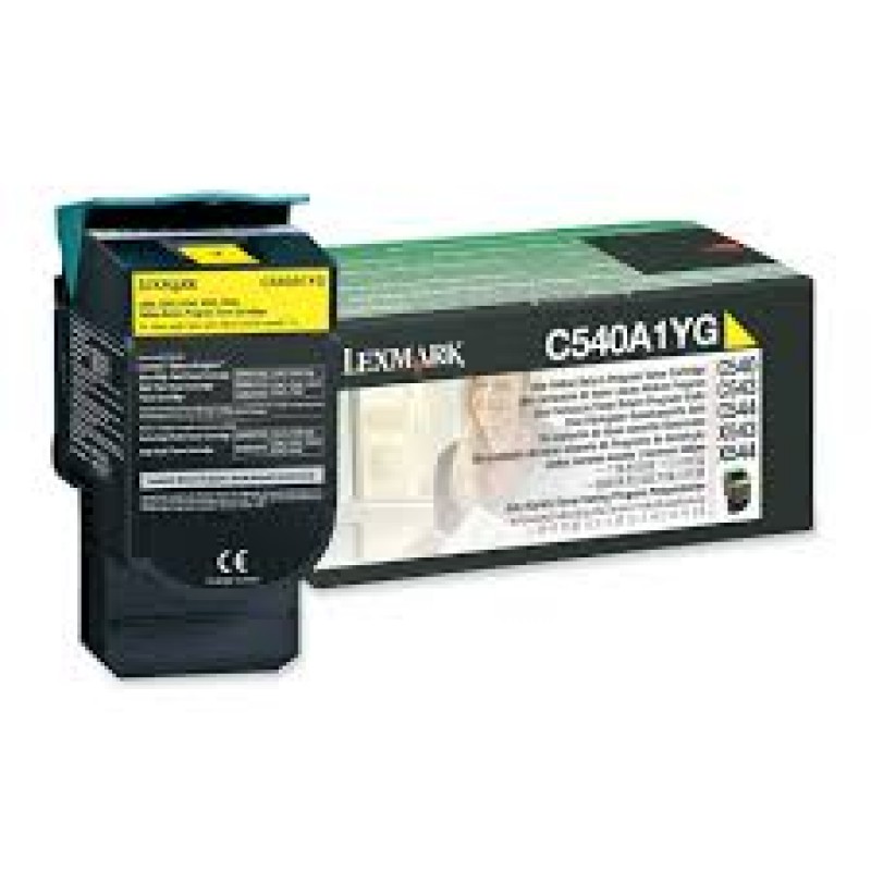 LEXMARK CARTOUCHE DE TONER C540A1YG YELLOW 1