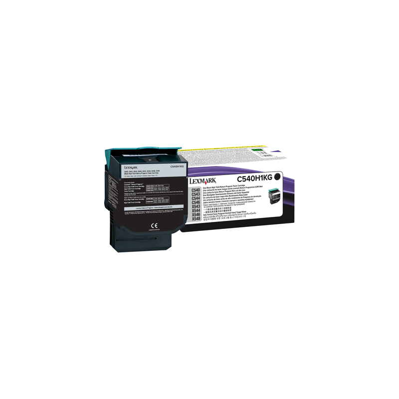 LEXMARK TONER ORIGINAL C540H1KG NOIR 1