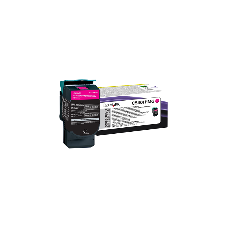 LEXMARK TONER ORIGINAL C540H1MG MAGENTA  2