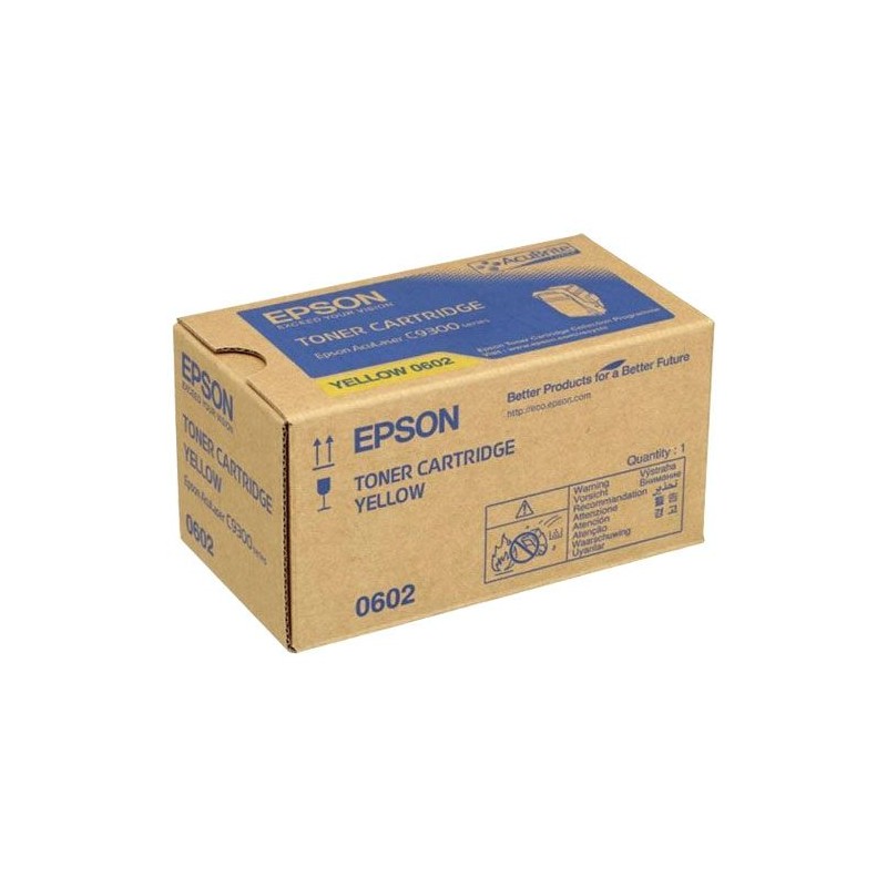 EPSON TONER JAUNE POUR ACULASER C9300 - C13S050602 1