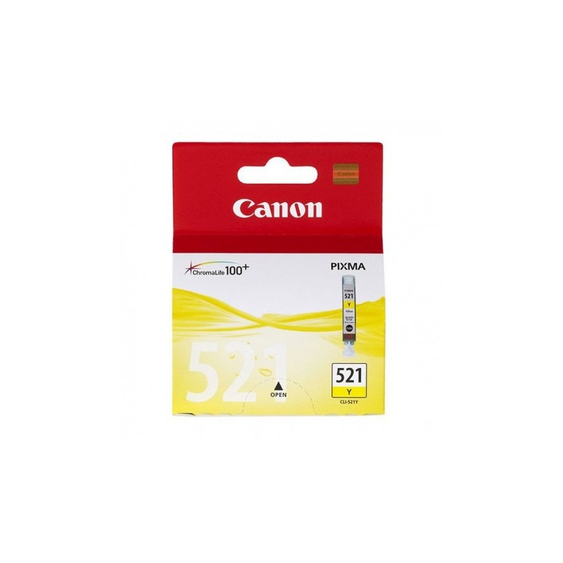 CANON CARTOUCHE D'ENCRE JAUNE CLI-521J 2