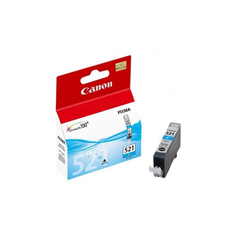 CANON CARTOUCHE D'ENCRE CYAN CLI-521C 1